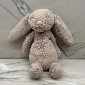 Retiring: jellycat bashful beige bunny, 7.5 inches, new without tags